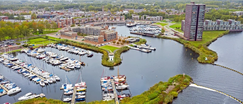 Luchtfoto van Almere