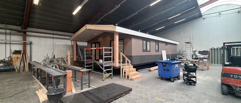 Woning klaar voor transport naar Ede