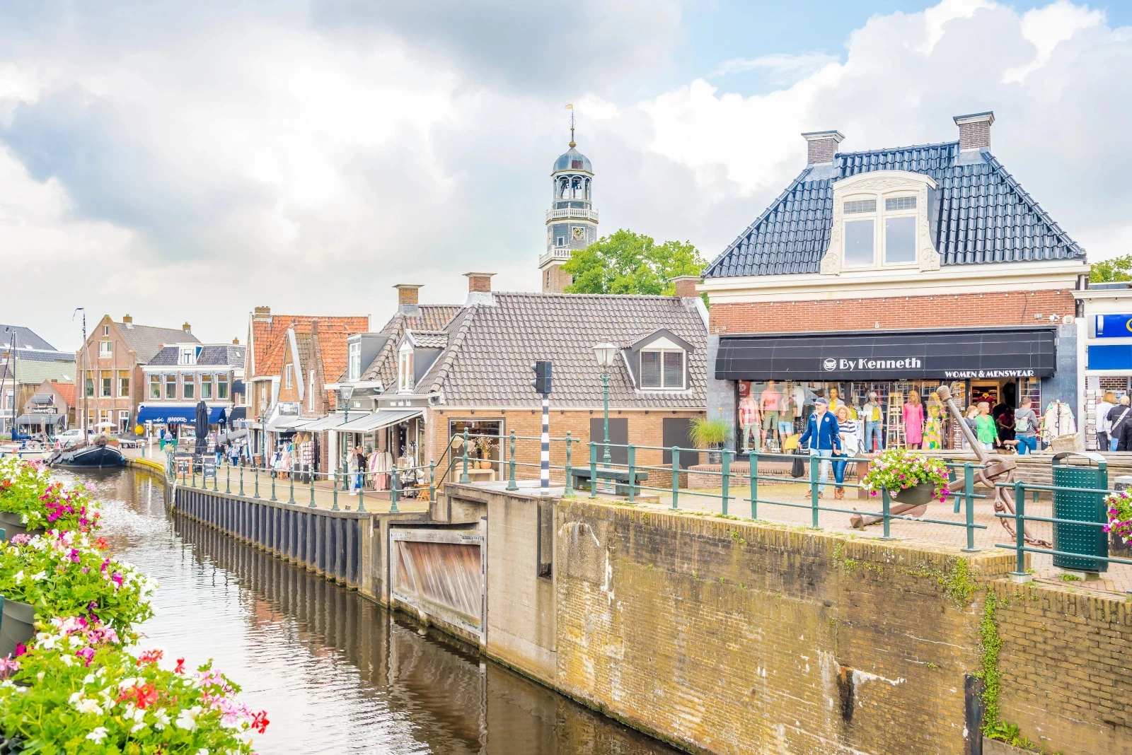 Impressie van Lemmer in de Fryske Marren