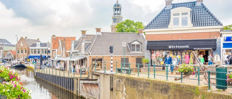 Impressie van Lemmer in de Fryske Marren