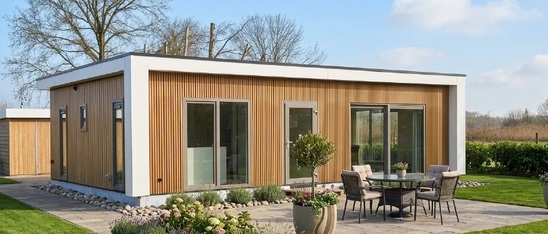 Sfeervolle mantelzorgwoning geplaatst door Van Emous