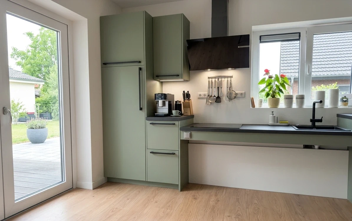 Maatwerk keuken in een mantelzorgwoning