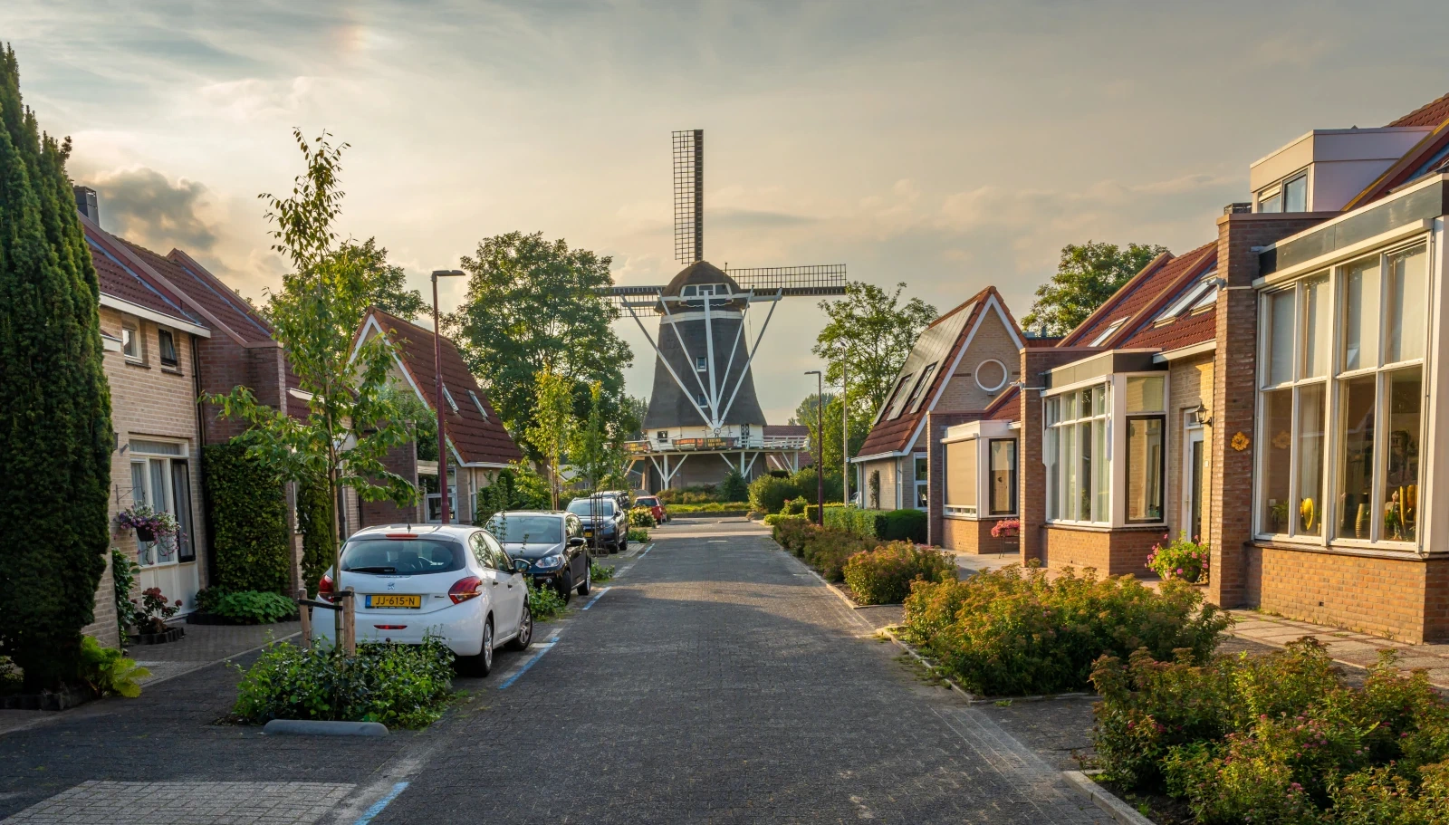 Luchtfoto van de gemeente Hardenberg