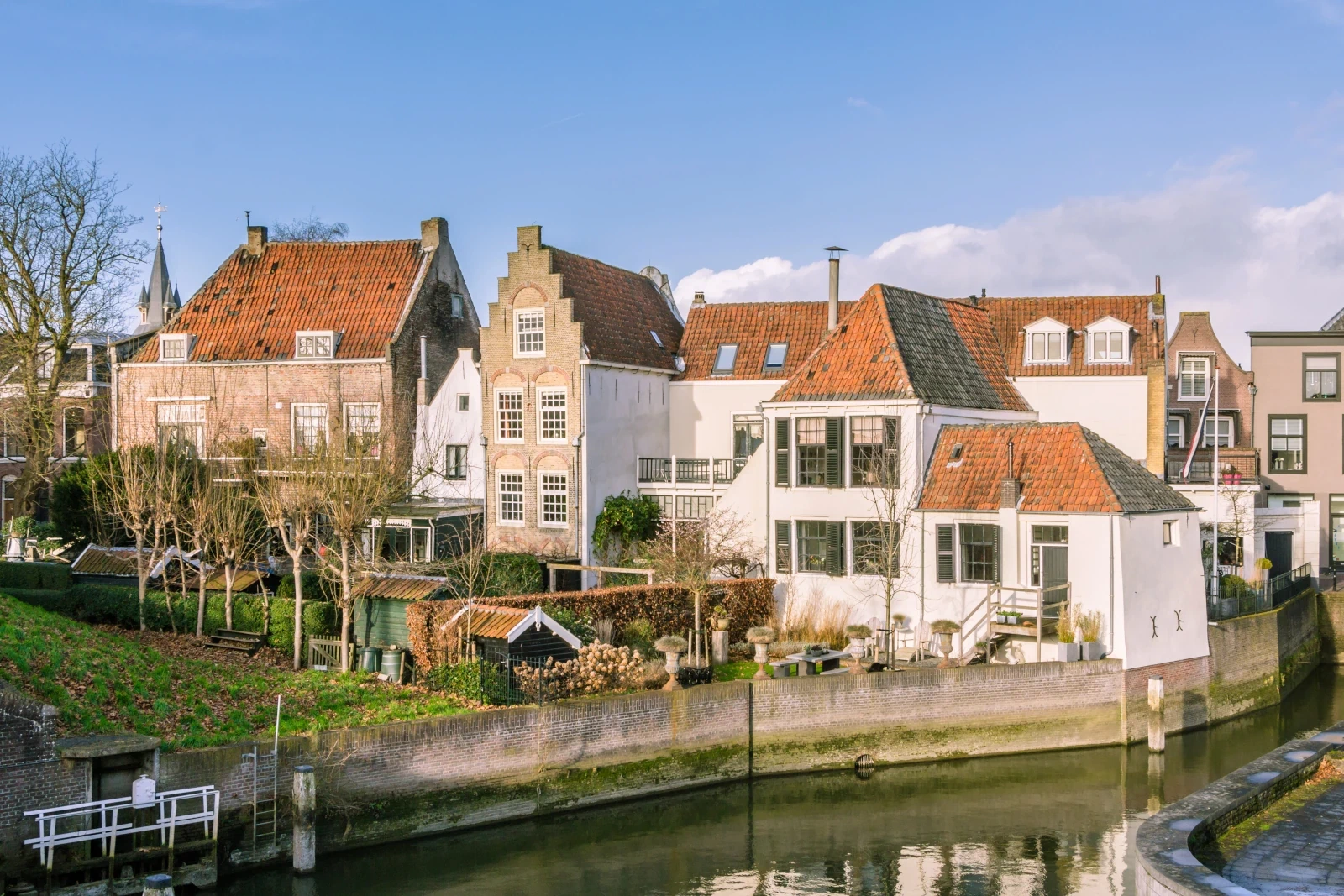 Impressie van Krimpenerwaard dorpskern