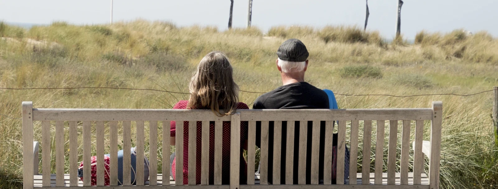 Impressie van strand bij Noordwijk
