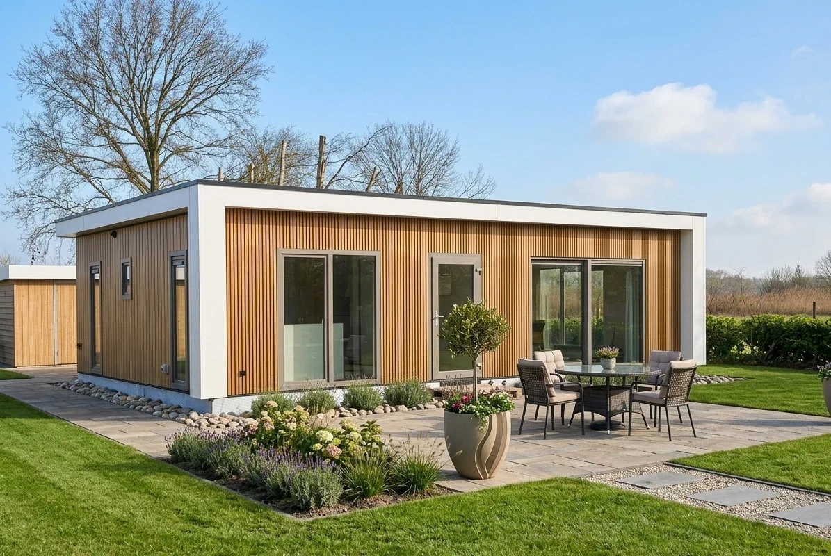 Recent opgeleverde mantelzorgwoning