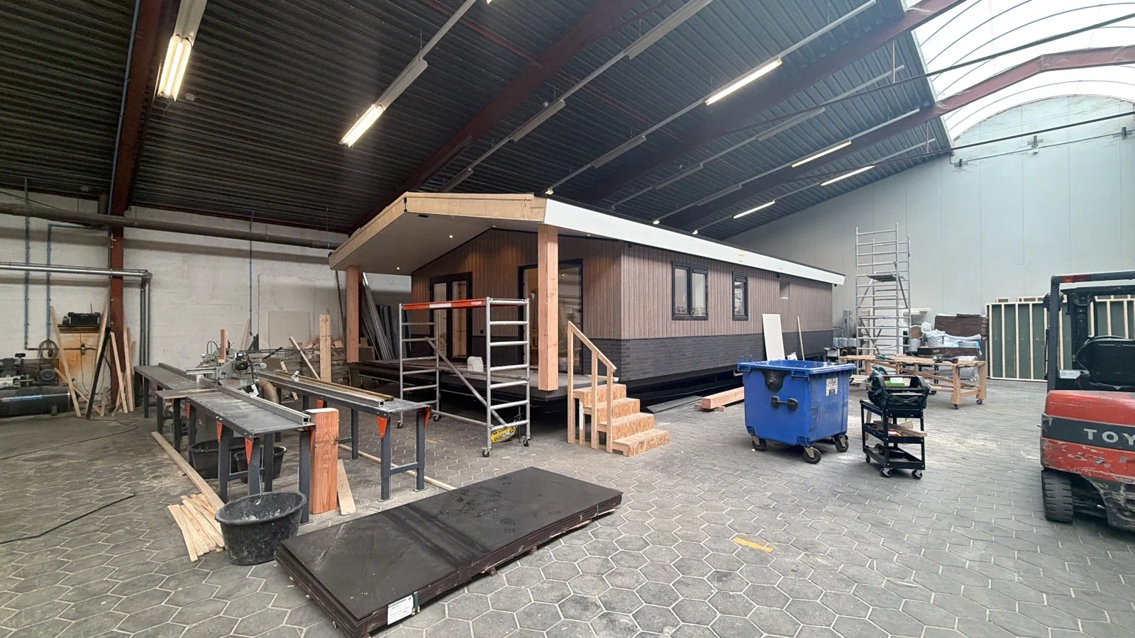 Bouw van een mantelzorgwoning