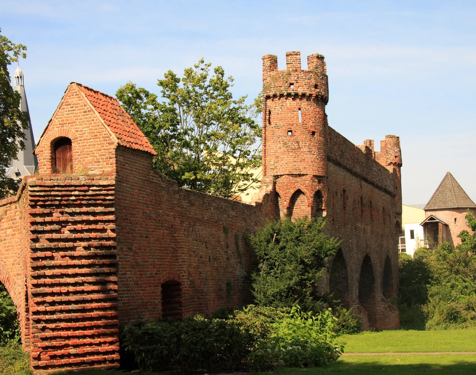 Historische stadsmuur van Zutphen