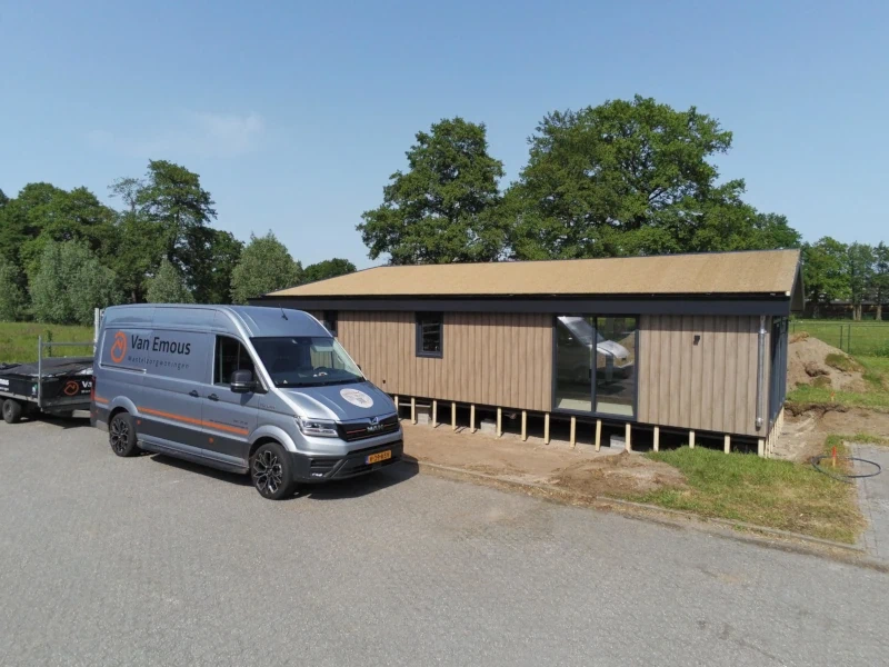 De mantelzorgwoning is bijna klaar voor gebruik