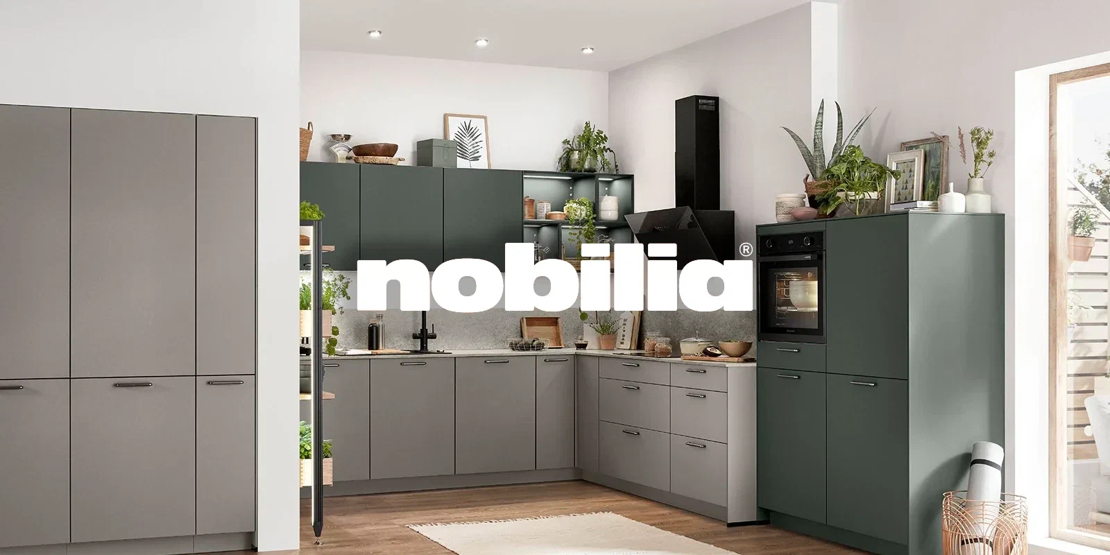 Hoogwaardige Nobilia keuken in een mantelzorgwoning