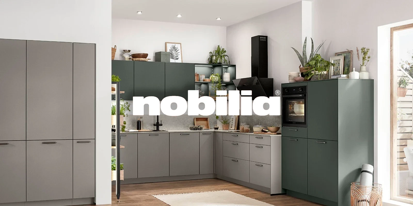 Hoogwaardige Nobilia keuken in een mantelzorgwoning