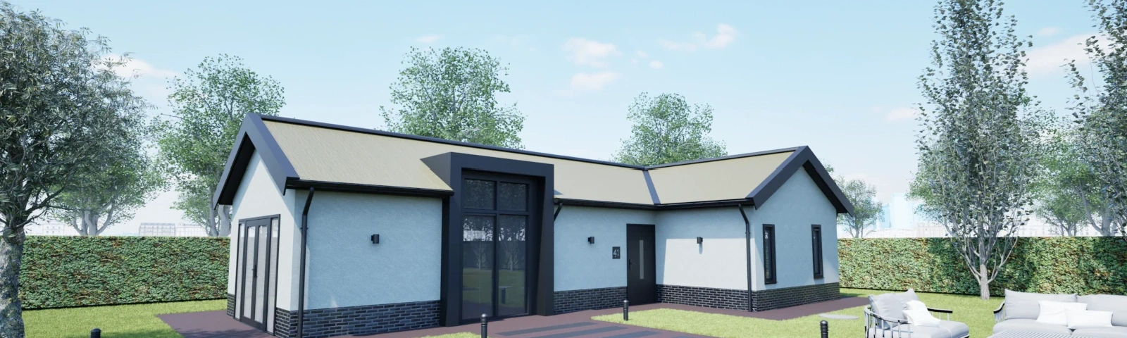 Impressie van model IJssel