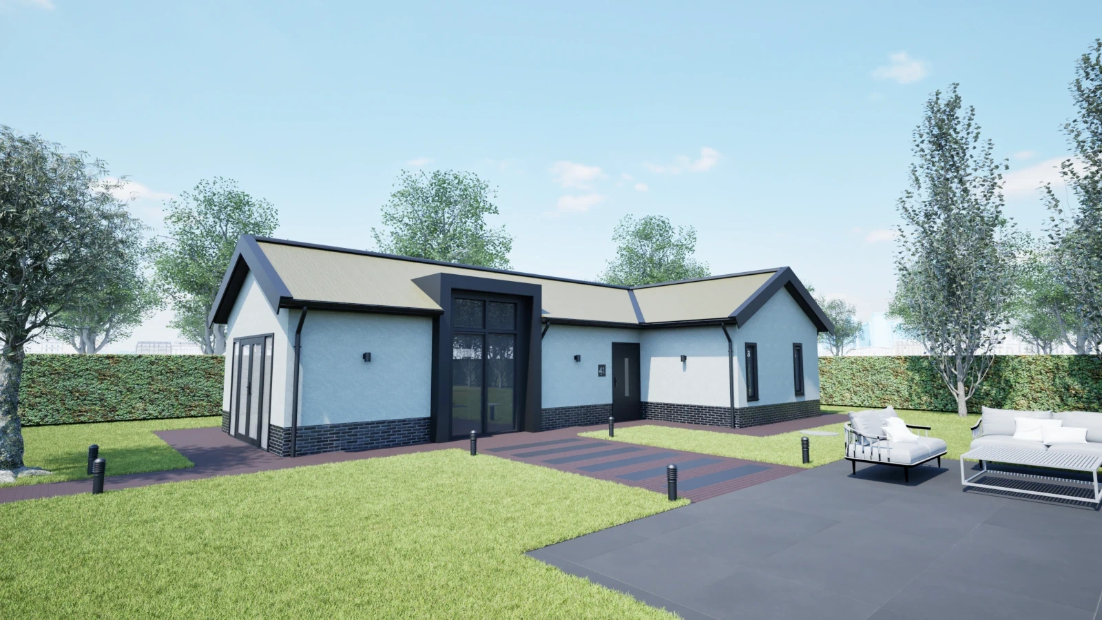 Impressie van model IJssel