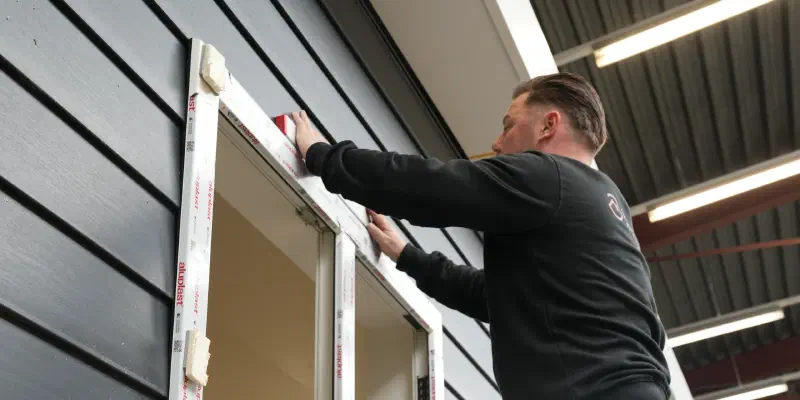 Montage van ramen